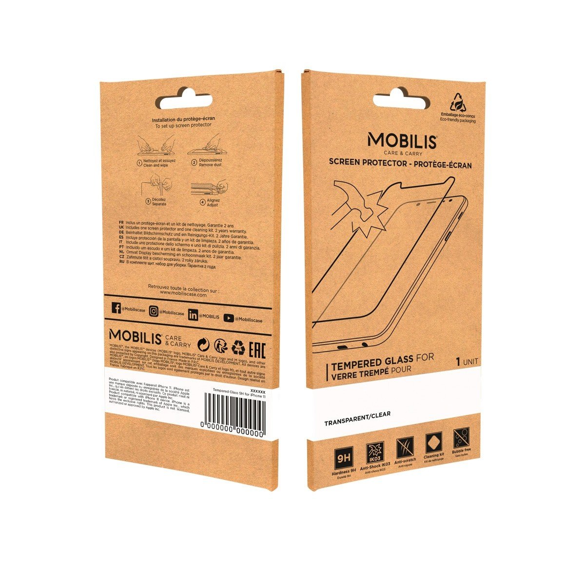 Mobilis Screen Prot.Cristal Templado Clear-9h-Galaxyxcover Pro