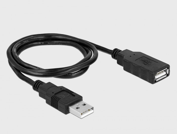 Delock Serieller Cablesatz - 80 Cm - Schwarz