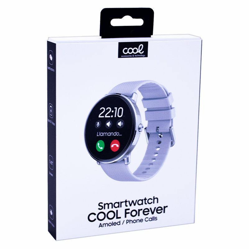 Smartwatch Cool Amoled Forever Gris