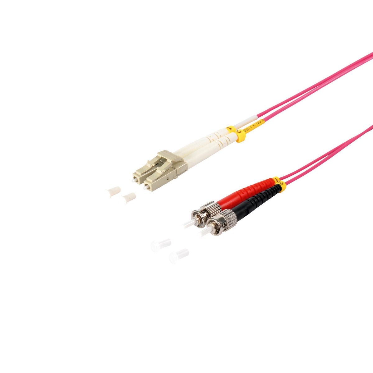 S-Impuls Duplex Cable De Red Lc St 50 125?, Om4 Violeta 20m