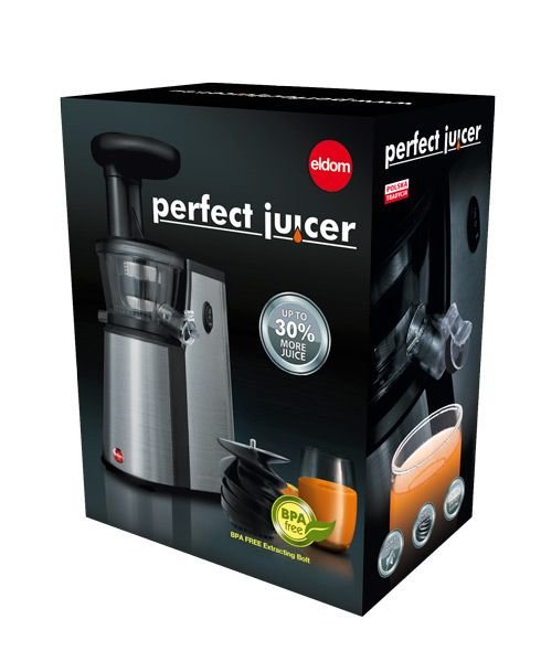 EAN 5908277382186 - ELDOM PJ400 exprimidor Licuadora centrífuga 400 W Negro, Plata imagen 10