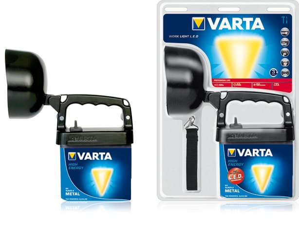 EAN 4008496678013 - Varta 18660101421 Negro, Azul Linterna de mano LED imagen 1