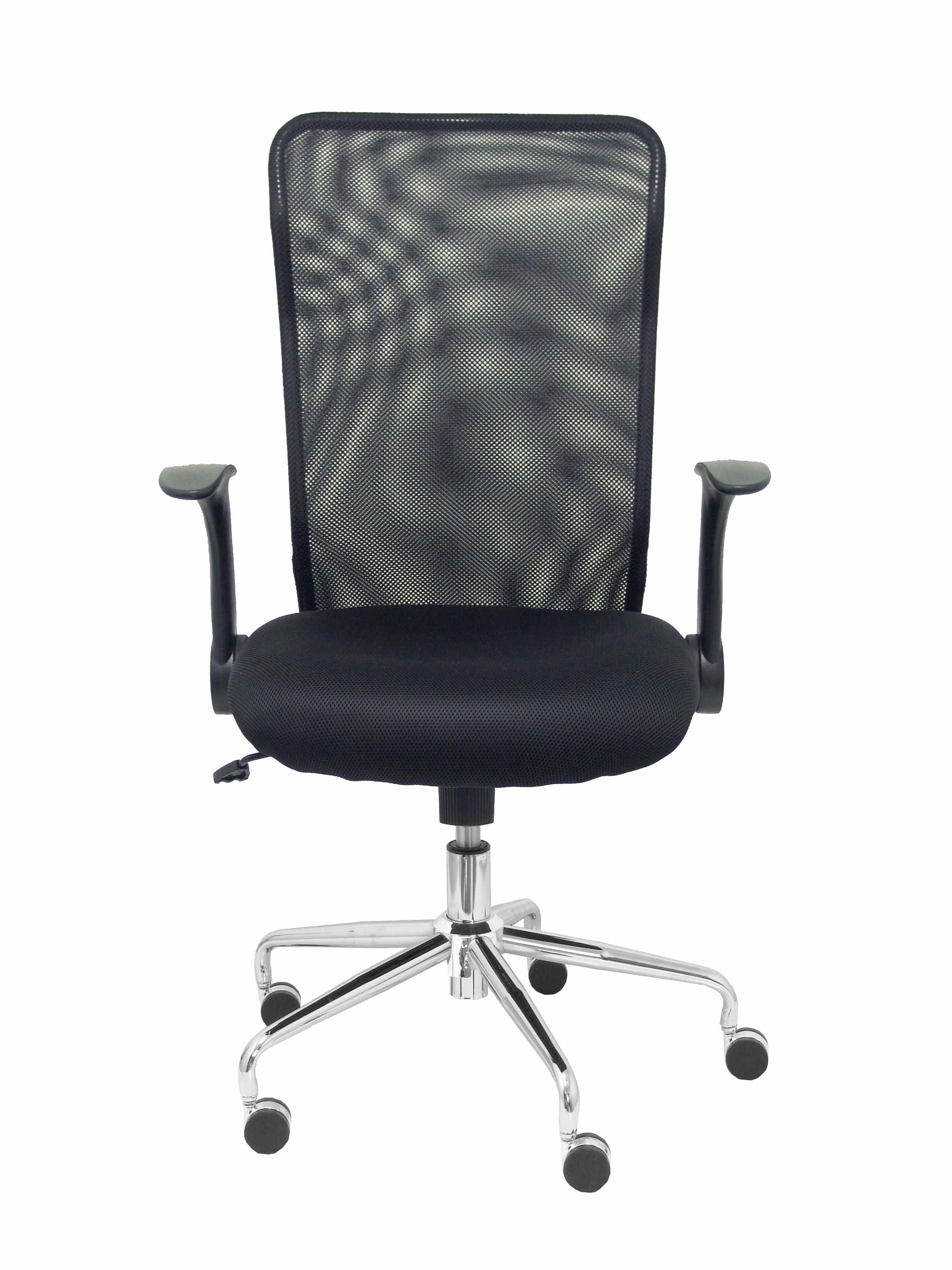 EAN 8436549390258 - PIQUERAS Y CRESPO 4031NE silla de oficina y de ordenador Asiento acolchado Respaldo de malla imagen 1