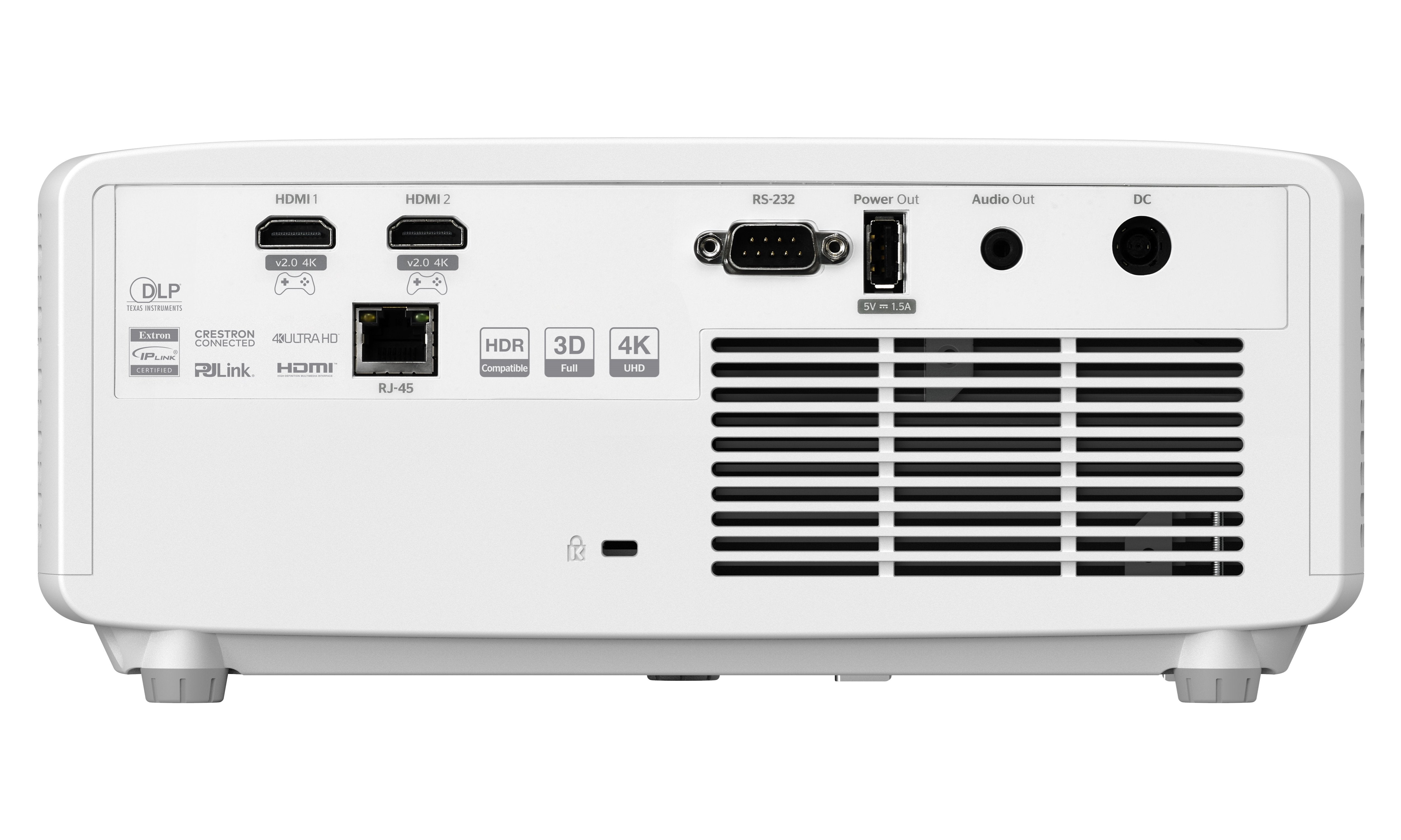 EAN 5055387668898 - Optoma UHZ35 Proyector de alcance estándar 3500 lúmenes ANSI DLP UHD 4K (3840x2160) 3D Blanco imagen 4