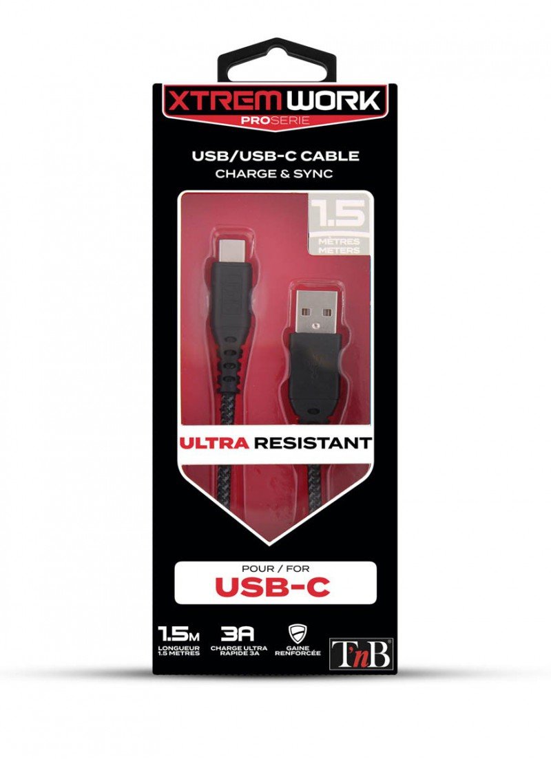 Câble Usb A Vers Usb C Xtremwork - 1.5m