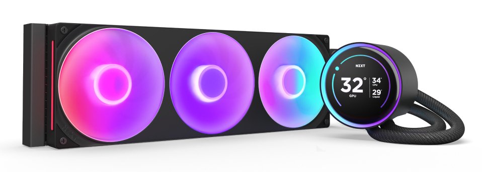 Refrigerador Liquido Cpu Nzxt Kraken Elite 420 Rgb V2 (Negro)