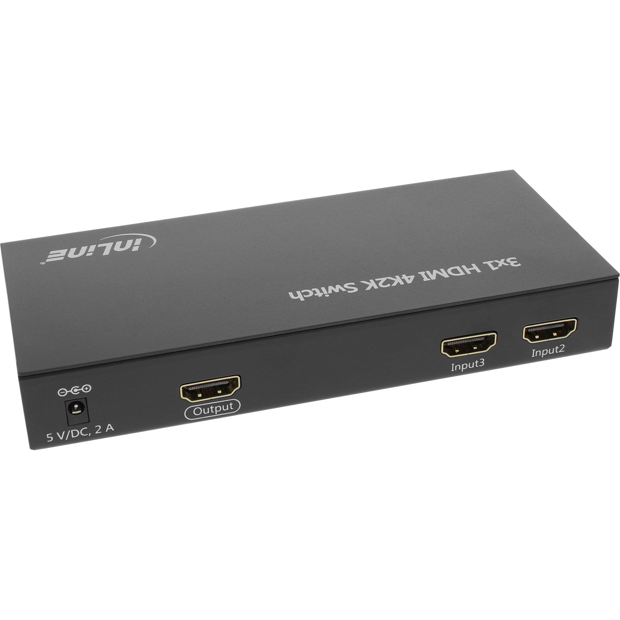 Inline Hdmi Switch 3 In A 1 Out Señal 4k2k 3d Hd Audio