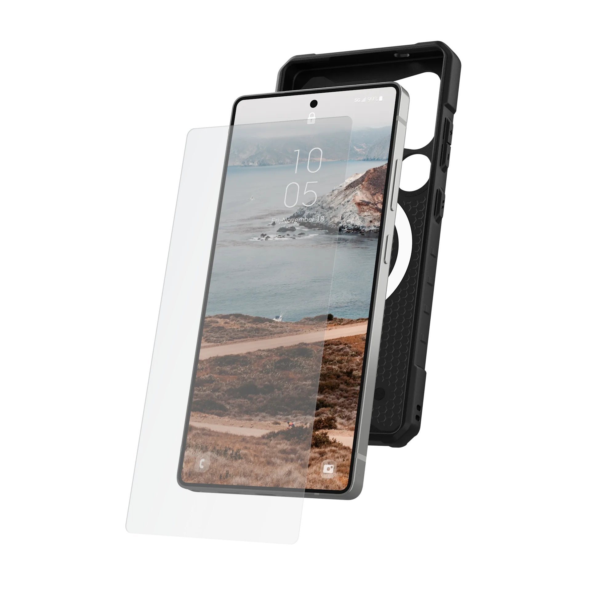 Uag Protector De Pantalla De Vidrio Templado Samsung Galaxy S25 Ultra