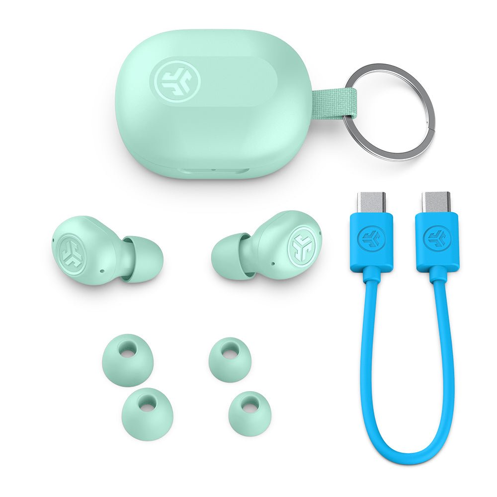 Mini Auriculares Jlab Jbuds  Inalámbrico  Bluetooth Color Menta