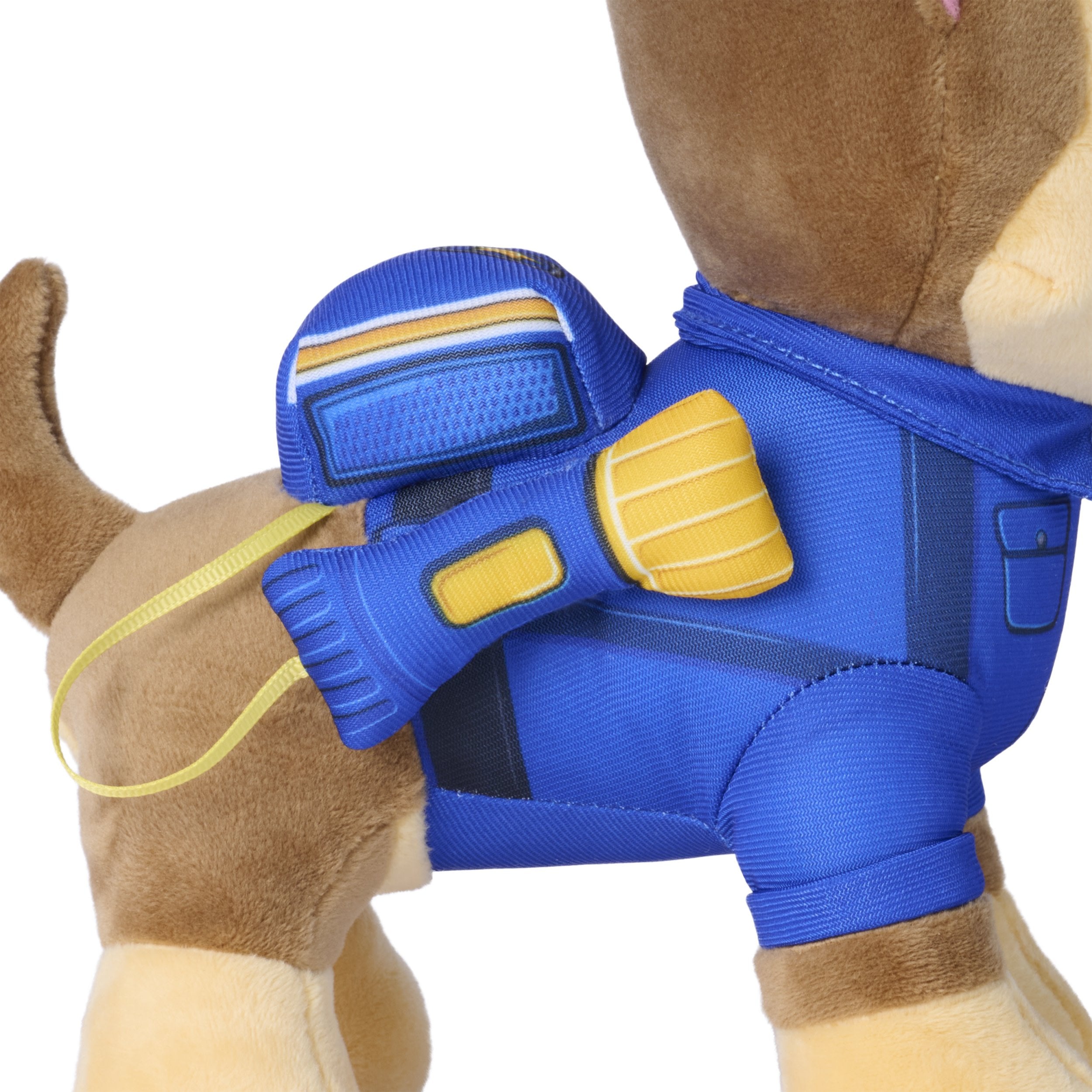 Spin Master Paw Patrol - Búsqueda Y Rescate: Peluche Chase Con Uniforme De Búsqueda Y Rescate, Peluche 23 Cm 6075046
