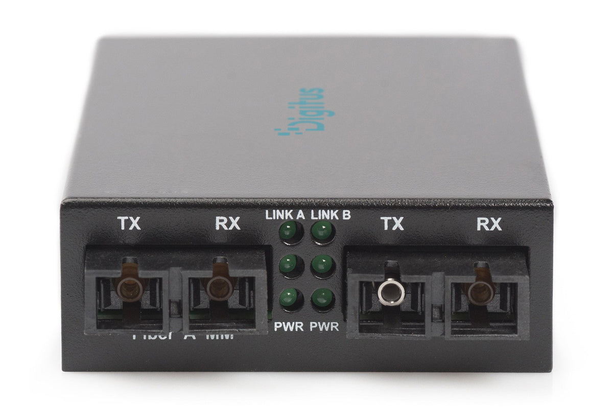 EAN 4016032445746 - Digitus DN-82124 convertidor de medio 1000 Mbit/s 1310 nm Multimodo, Monomodo Negro imagen 4