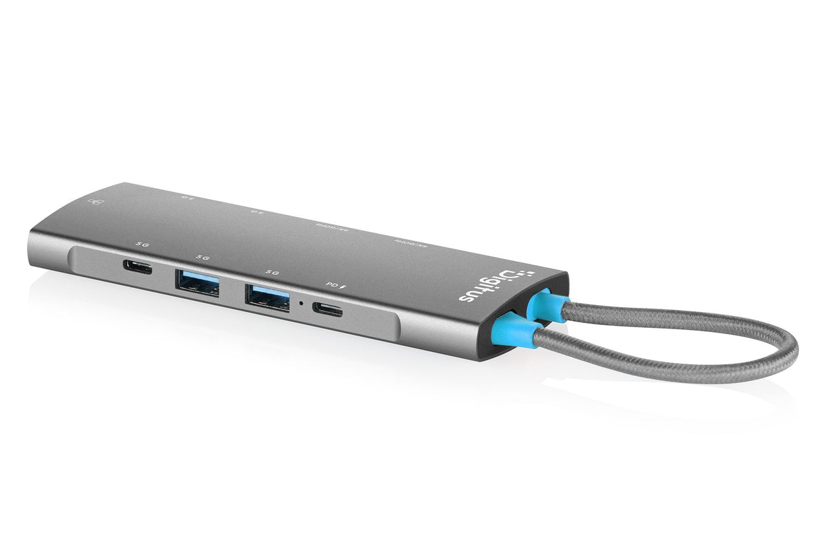 Digitus Usb-C Docking Station, 9-Port, 2x Hdmi, Usb, Rj45