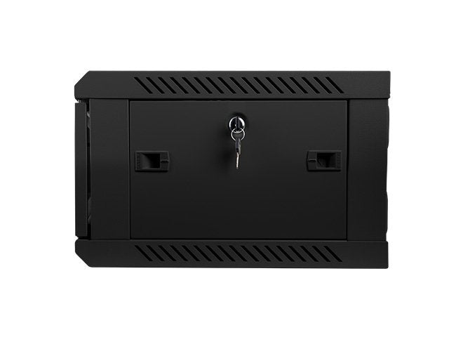 Lanberg Armario Mural Wf01-6404-10b Negro 19\1 4u Ip20 600x450x279mm Hasta 60kg De Carga Accesorios Montaje