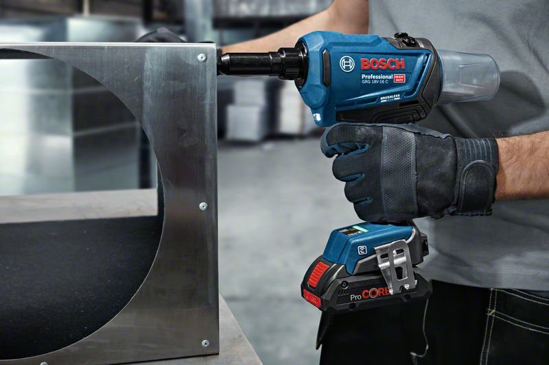 Remachadora Inalámbrica Bosch Grg 18v-16 C Professional Solo, 18 Voltios
