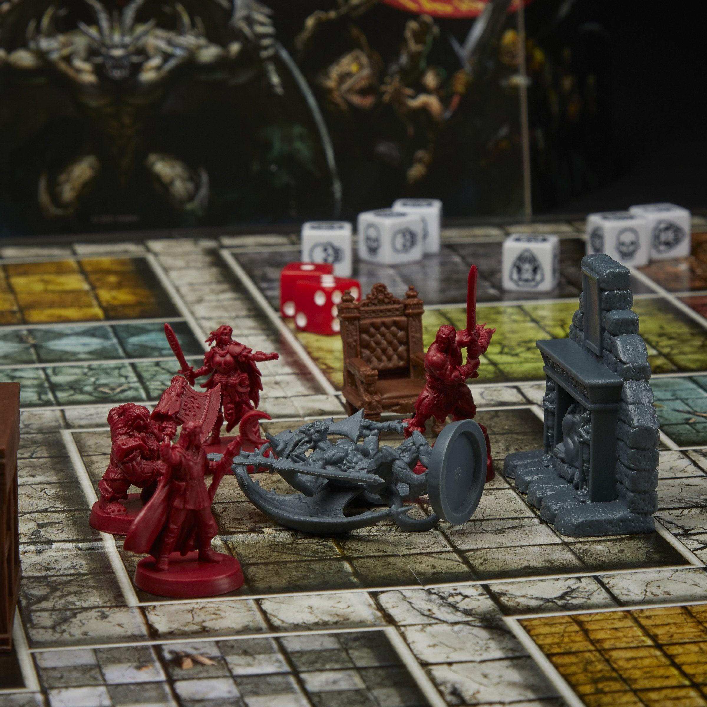 Juego De Mesa Heroquest Aventuras En Mazmorras Avalon Hill Espaol