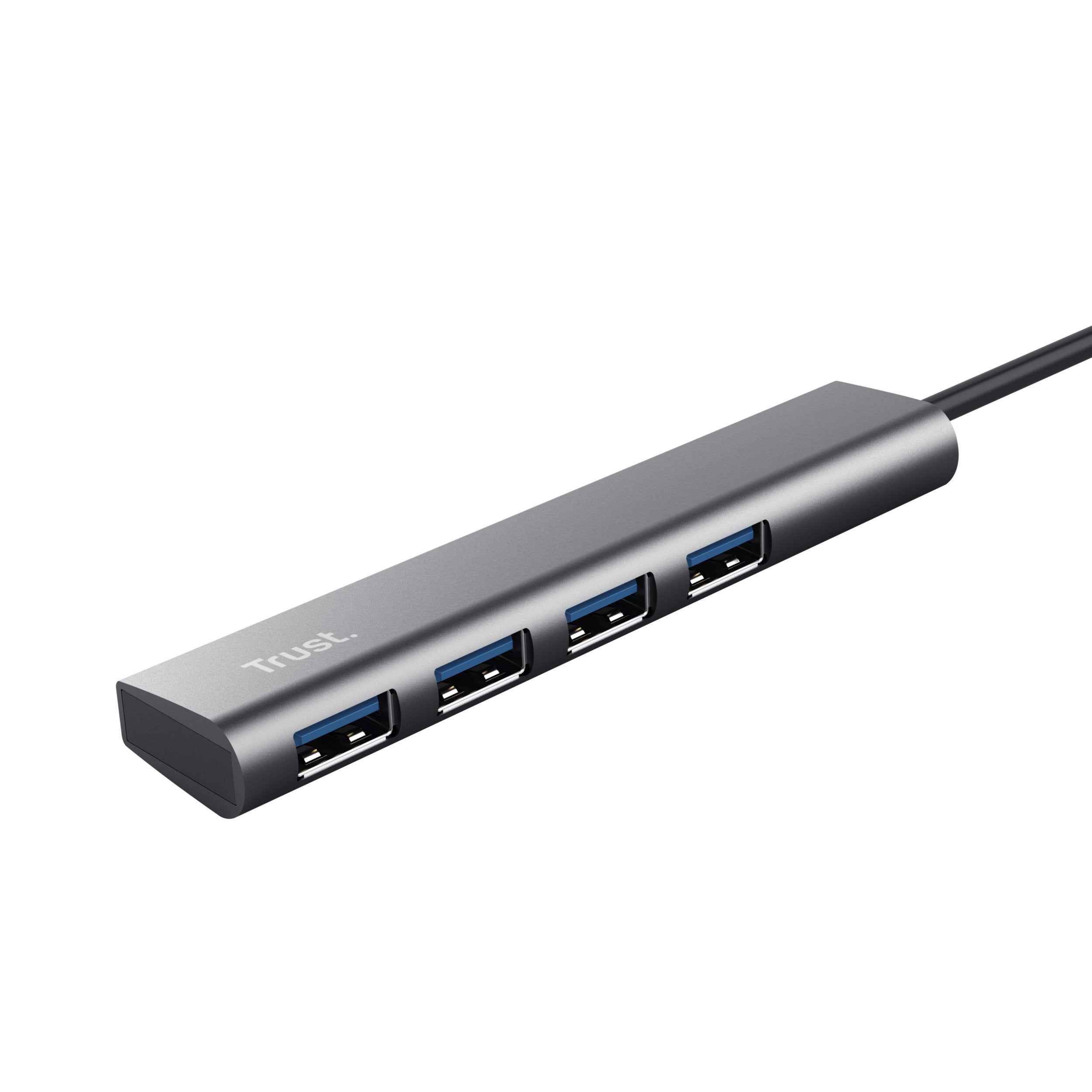 Hub Usb Tipo-C Trust Halyx 4xusb