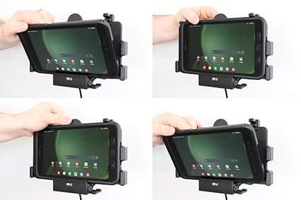 EAN 7320287133875 - Brodit 713387 soporte Soporte activo para teléfono móvil Tablet/UMPC Negro imagen 6