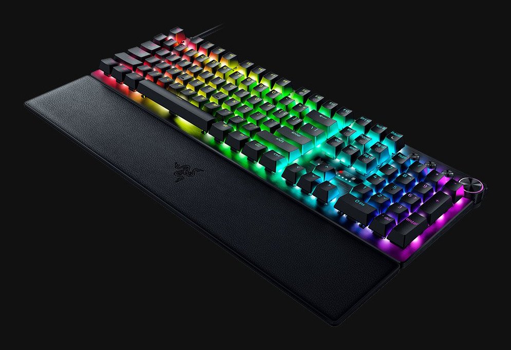 EAN 8887910073186 - Razer Huntsman V3 Pro teclado Juego USB QWERTY Inglés internacional Blanco imagen 7