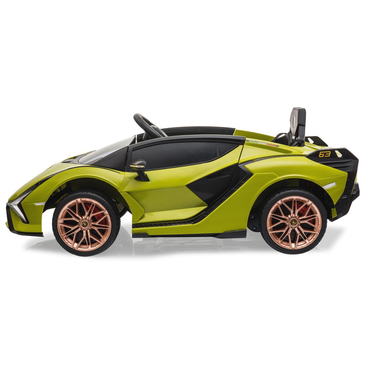 Jamara Ride-On Lamborghini Sian Verde 37 Mhz 3+