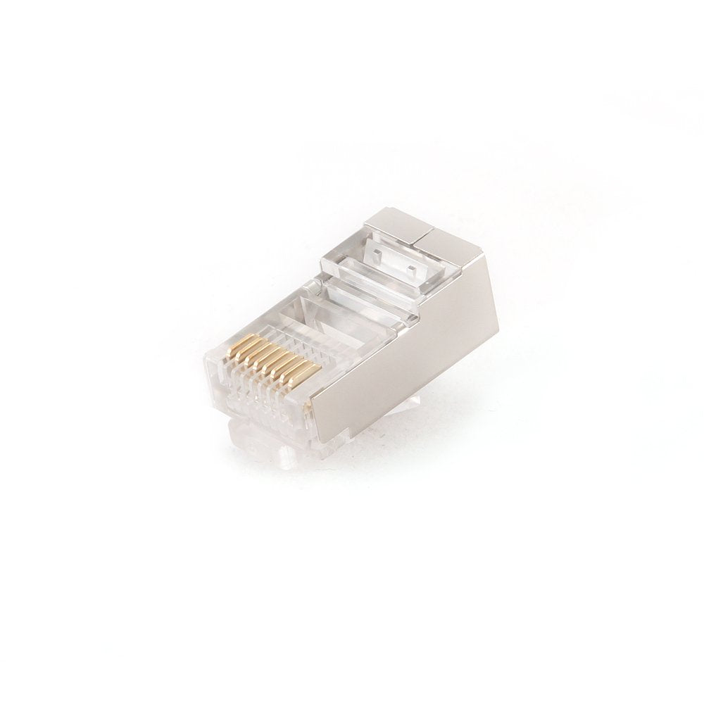 Gembird Conector Cat6 Modular Blindado 30u "Chapado En Oro, 10 Piezas Por Bolsa