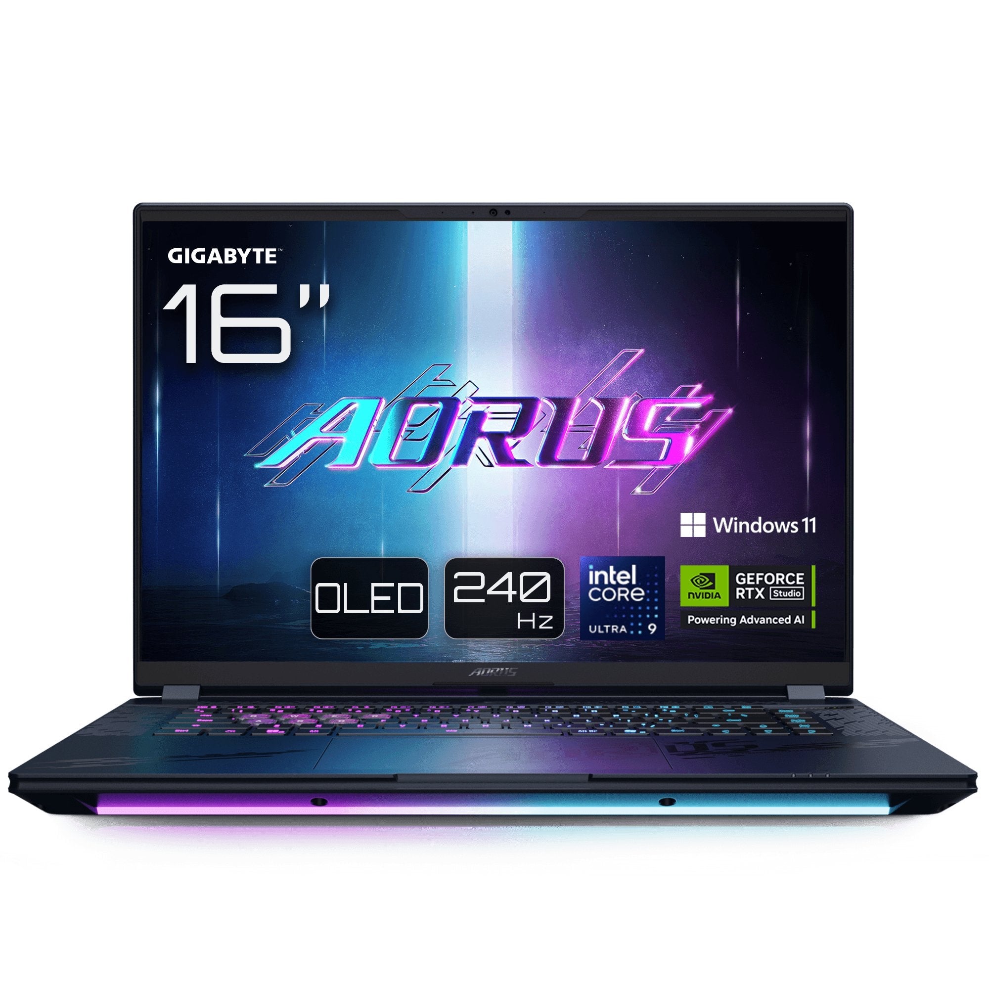 16 Qhd+ (2560x1600),240hz - Intel Core Ultra 9 275hx - 32go Ddr5 5600mhz (16 Go X 2) - 2 To Ssd - Rtx5080 16g - 1 X Hdmi 2.1 - 2 X Usb 3.2-A - 1 X Rj45 - 1 X Thunderbolt 5  - 1 X Thunderbolt 4 - 1 X Micro Sd - Windows 11 Pro - Garantía 2 Añ