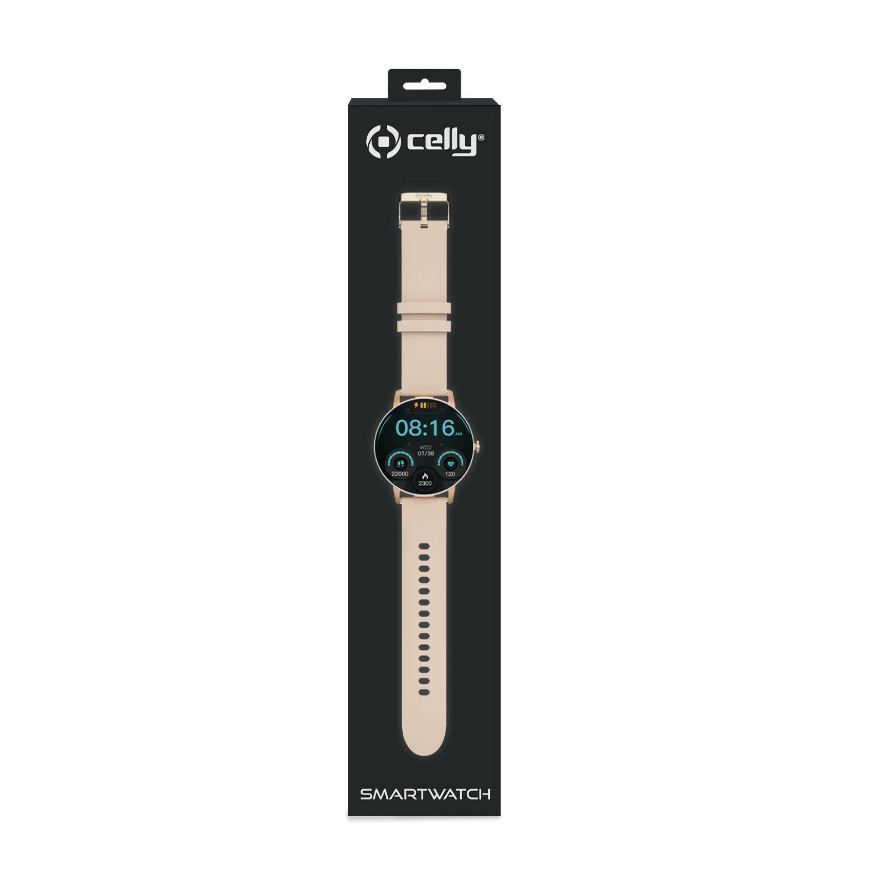 EAN 8021735203018 - Celly TRAINERROUND2BK 3,25 cm (1.28") Digital 320 x 320 Pixeles Pantalla táctil Rosa GPS (satélite) imagen 3
