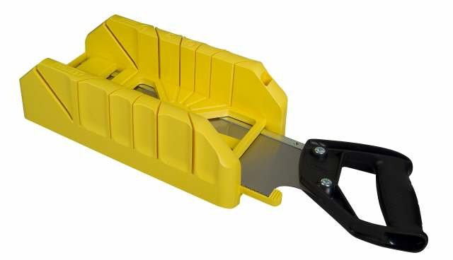 Stanley 19-800 Gehrungslade Kunststoff Mit Rückensäge