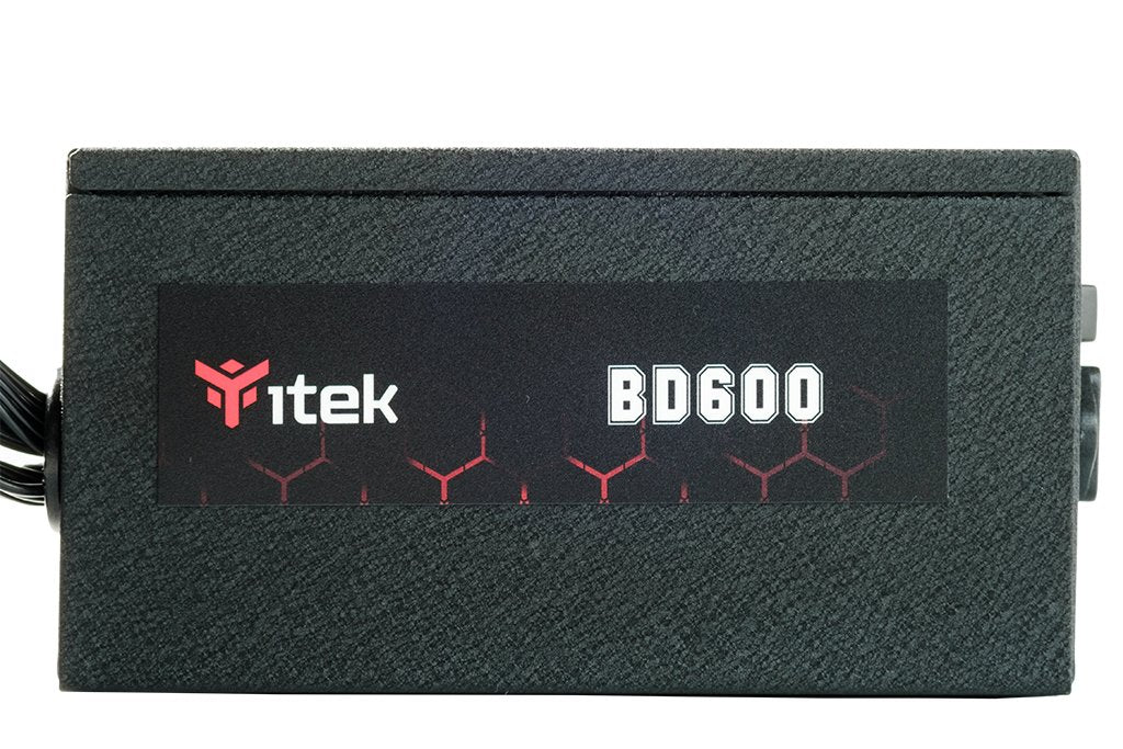 Fuente De Alimentación  Itek Bd600 600 W 24-Pin Atx Atx Negro