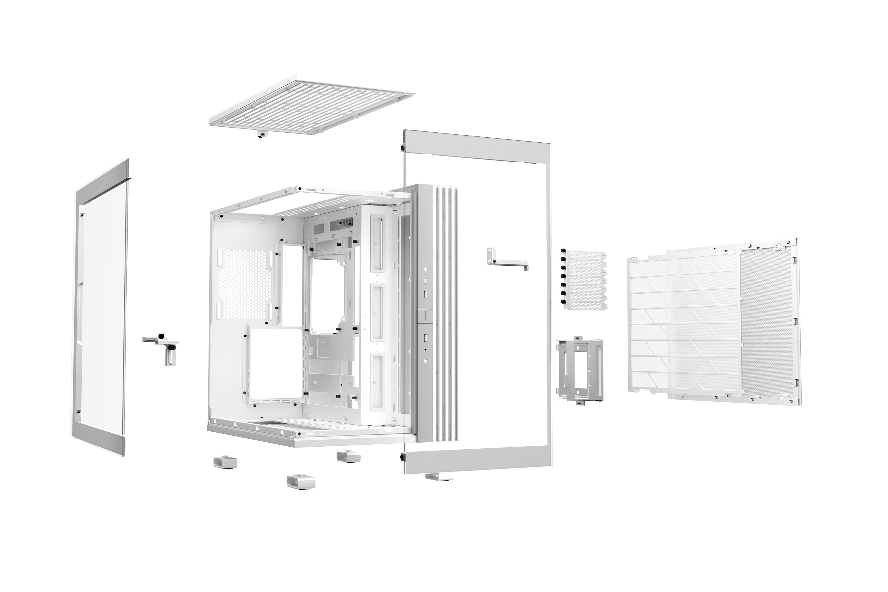 EAN 4260052191729 - be quiet! LIGHT BASE 600 DX White Midi Tower Blanco imagen 4