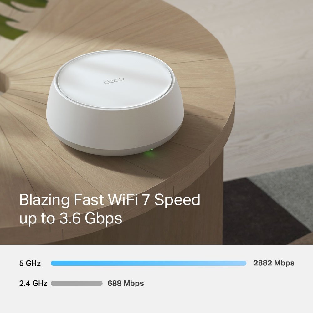 EAN 8885020620702 - TP-Link DECO BE25(1-PACK) sistema Wi-Fi Mesh (Wi-Fi en malla) Doble banda (2,4 GHz / 5 GHz) Wi-Fi 7 (802. imagen 4