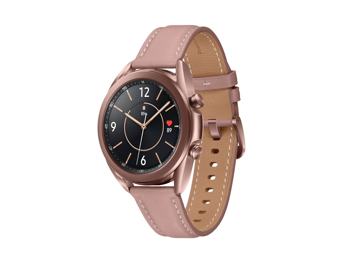 Samsung Sm-R855f Galaxy Watch3 Smartwatch Stainless Steel 41mm 4g Mystic Bronze