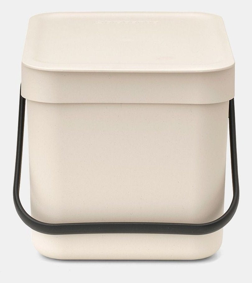 Brabantia Sort & Go Abfallbehäl. Soft Beige 6 L
