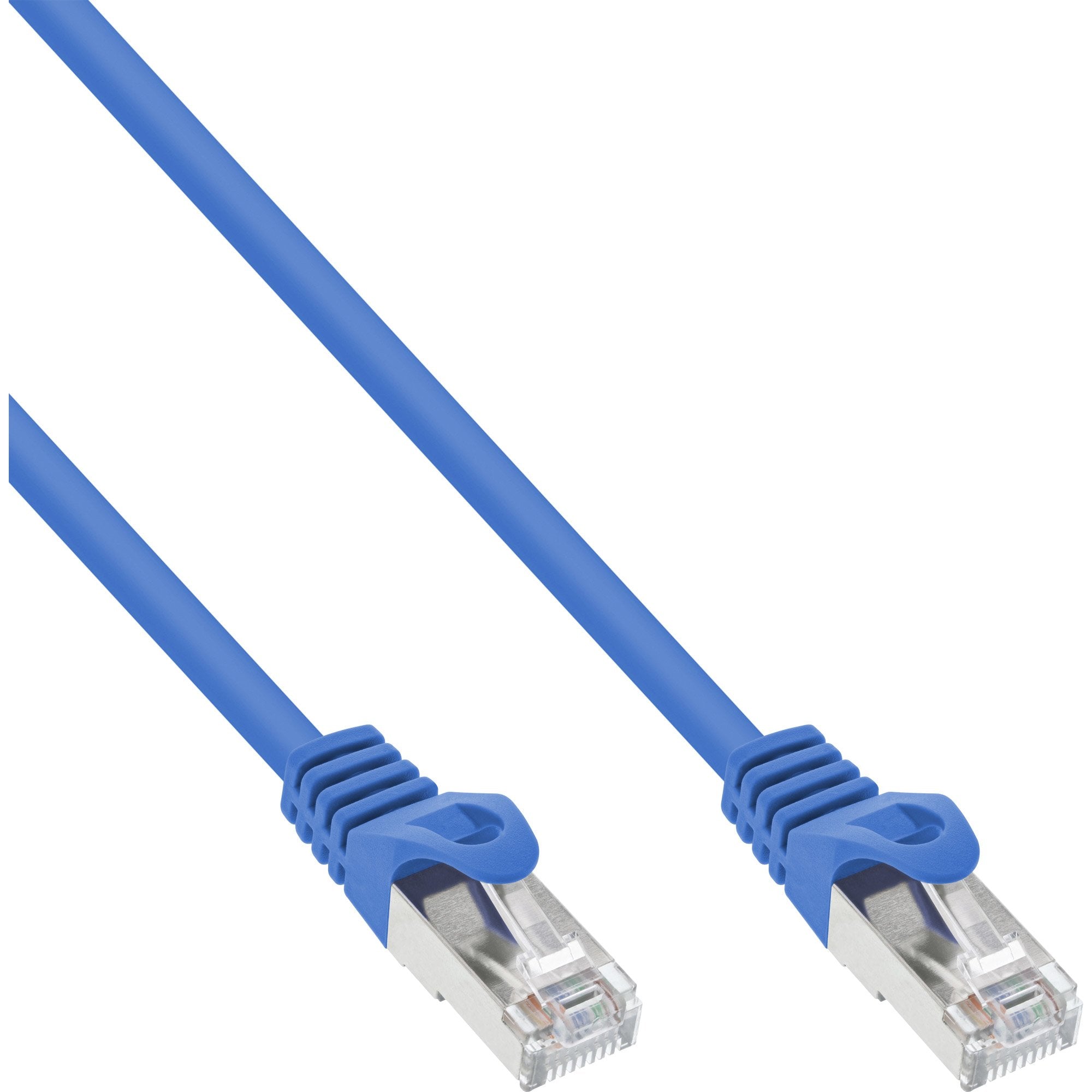 Cable De Red Inline Sf/Utp Cat.5e Azul 1m
