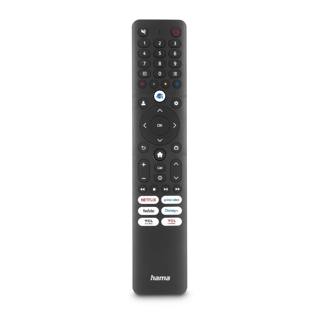 Hama 00221068, Tv, Ir Wireless, Pulsadores, Negro