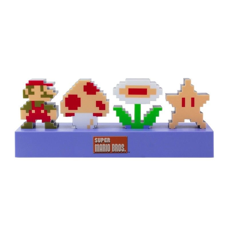 Lámpara Paladone Super Mario Icons Light