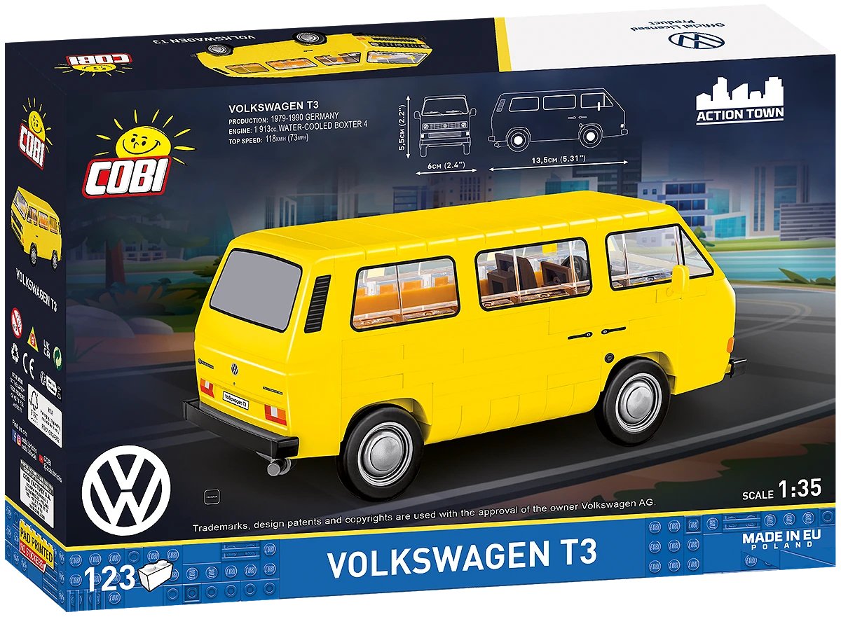 Cobi Volkswagen T3 (Massstab 1:35) Cobi-24634