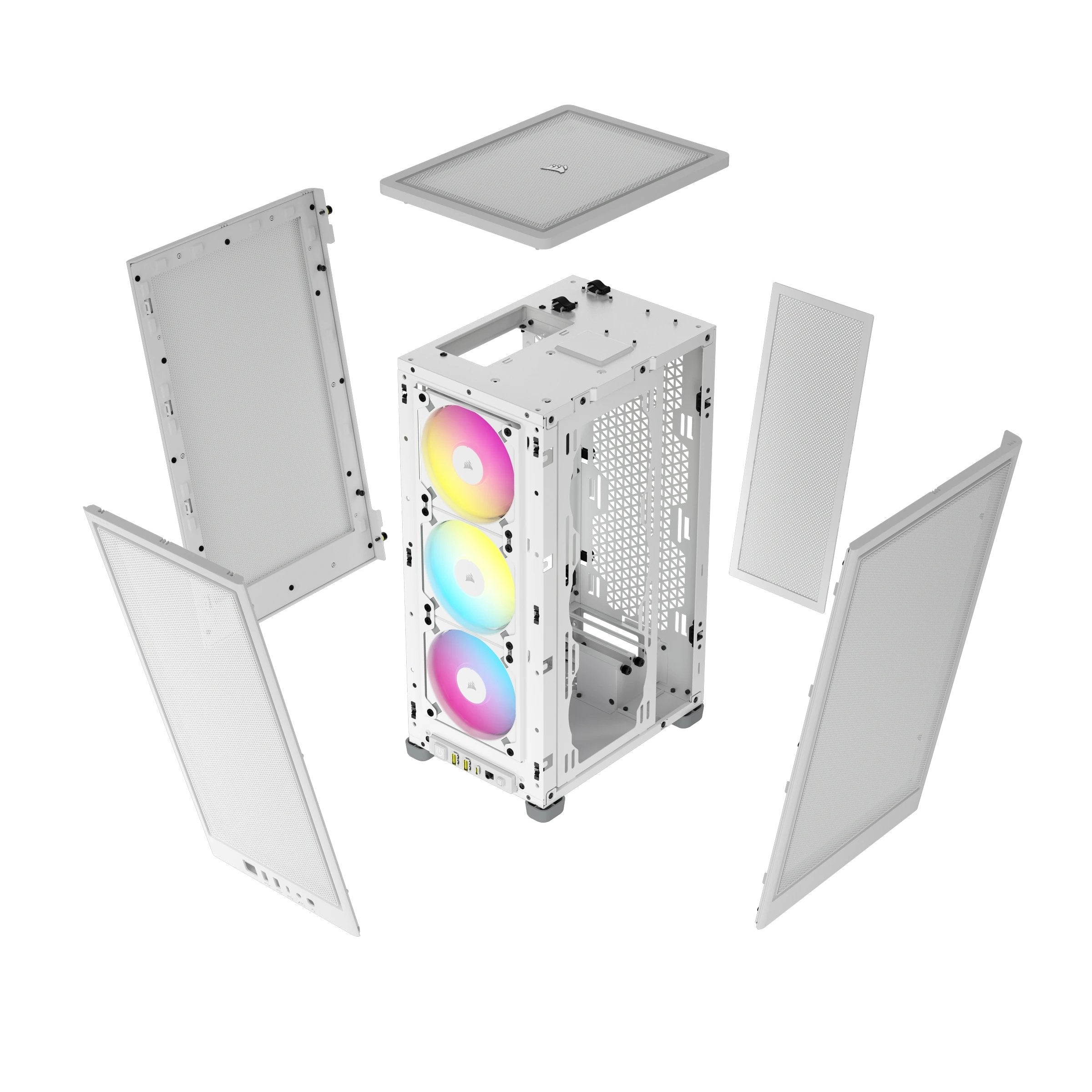 EAN 0840006698746 - Corsair 2000D RGB Airflow Small Form Factor (SFF) Blanco imagen 11