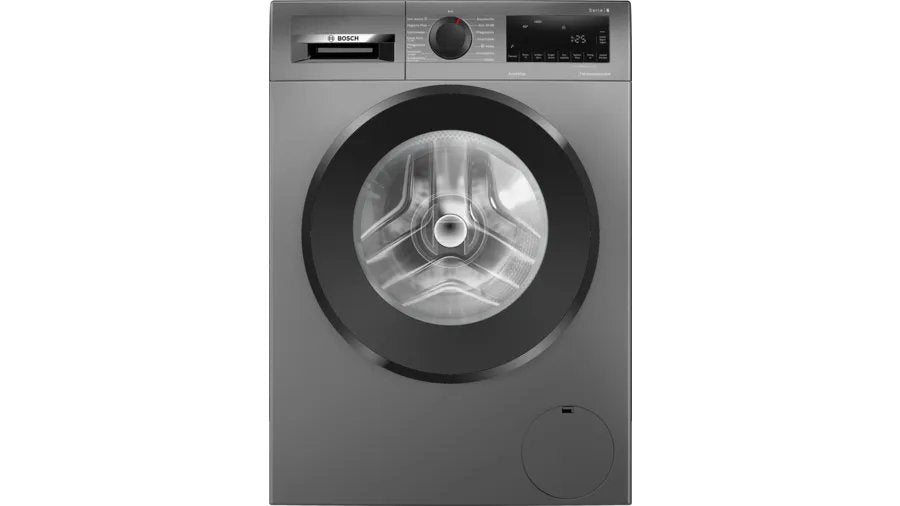 Bosch Home Wgg244zr10 Serie 6, Lavadora Gris/Negro, 60 Cm Wgg244zr10