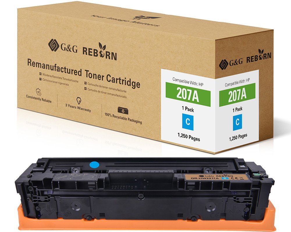 G&G Reborn-Toner Compatible Con Hp 207a W2211a