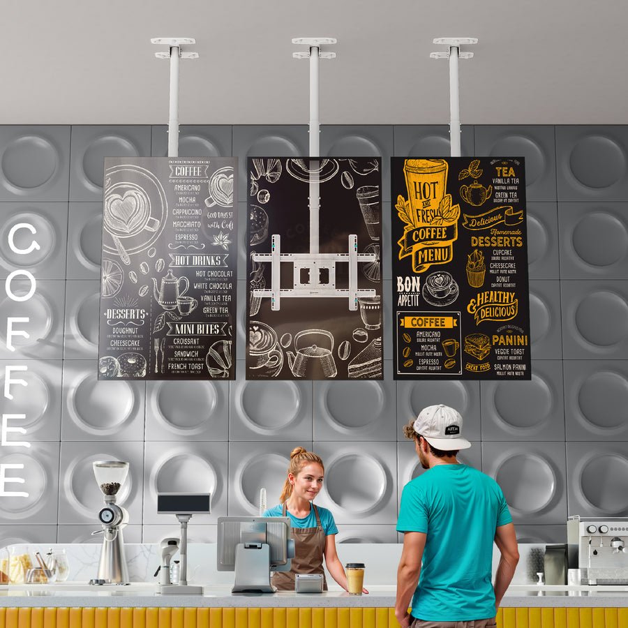 EAN 4603728443454 - ONKRON N1L-W soporte para TV 2,03 m (80") Blanco imagen 2