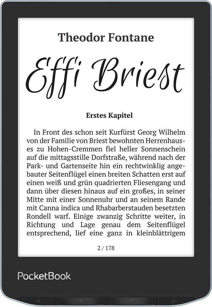 EAN 7640152097058 - PocketBook Verse lectore de e-book 8 GB Wifi Negro, Azul imagen 2