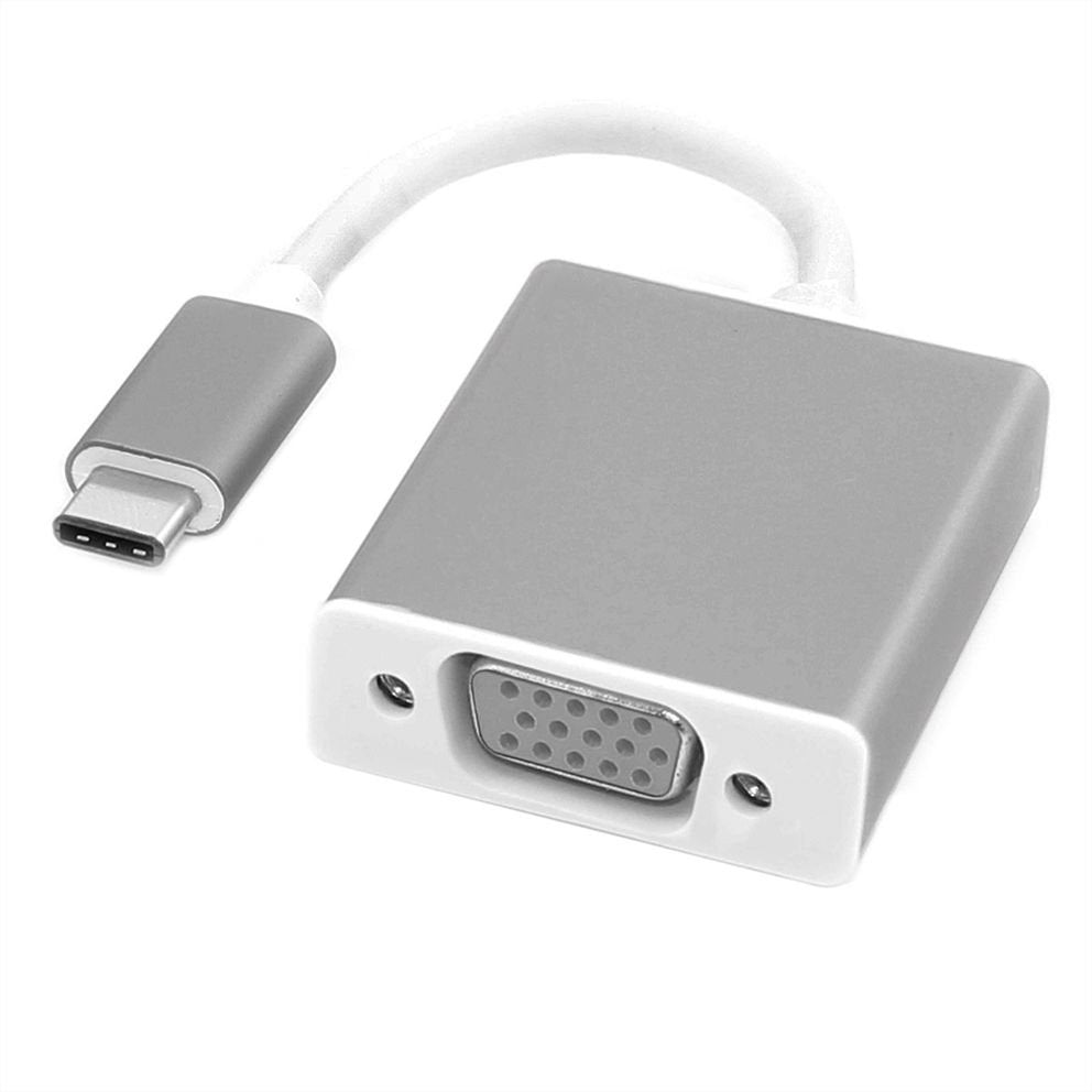 EAN 7630049621374 - ROLINE 12033203 Adaptador gráfico USB 1920 x 1080 Pixeles Plata imagen 1