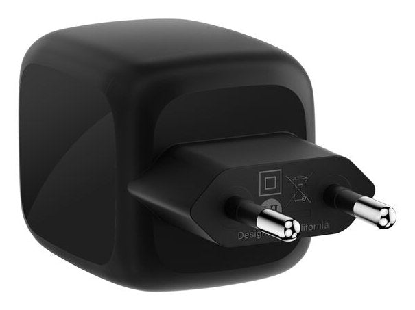 Belkin Ladegerät Dual Usb-C 37w Pd + Pps ,Schwarz     Wch020kqbk