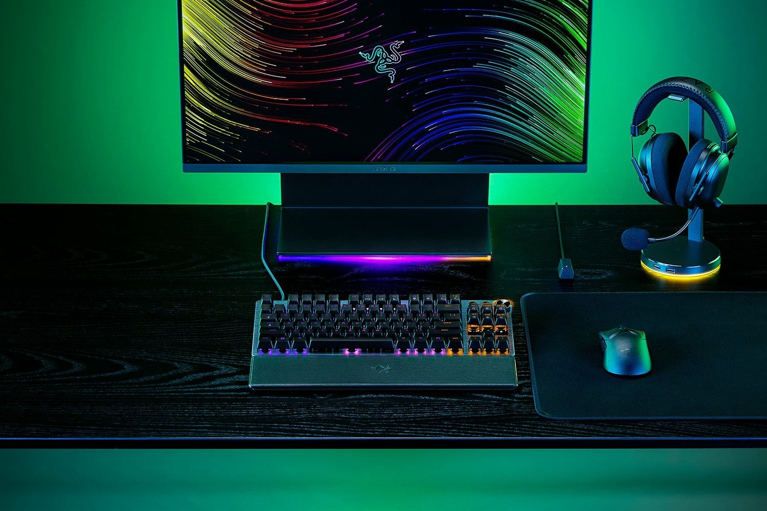 EAN 8887910074107 - Razer RZ03-04980400-R3G1 teclado Juego USB QWERTZ Alemán Negro imagen 6