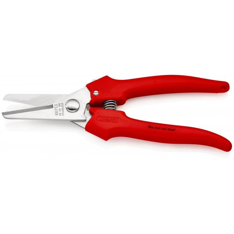 Tijeras Universales Con Revestimiento De Plástico Pulida 190 Mm 9505190 Knipex