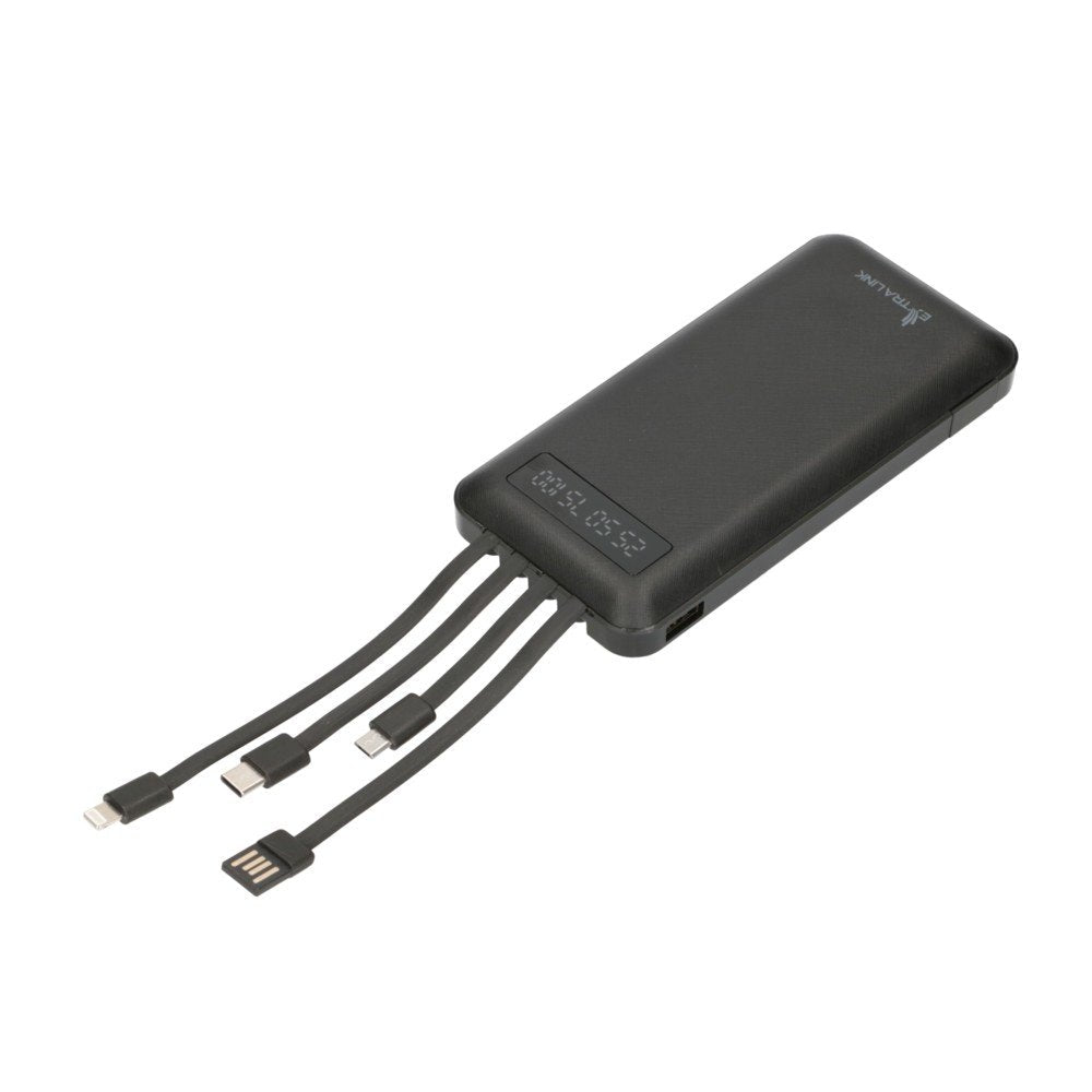 Extralink Ex.19607 Batería Externa Polímero De Litio 10000 Mah Negro