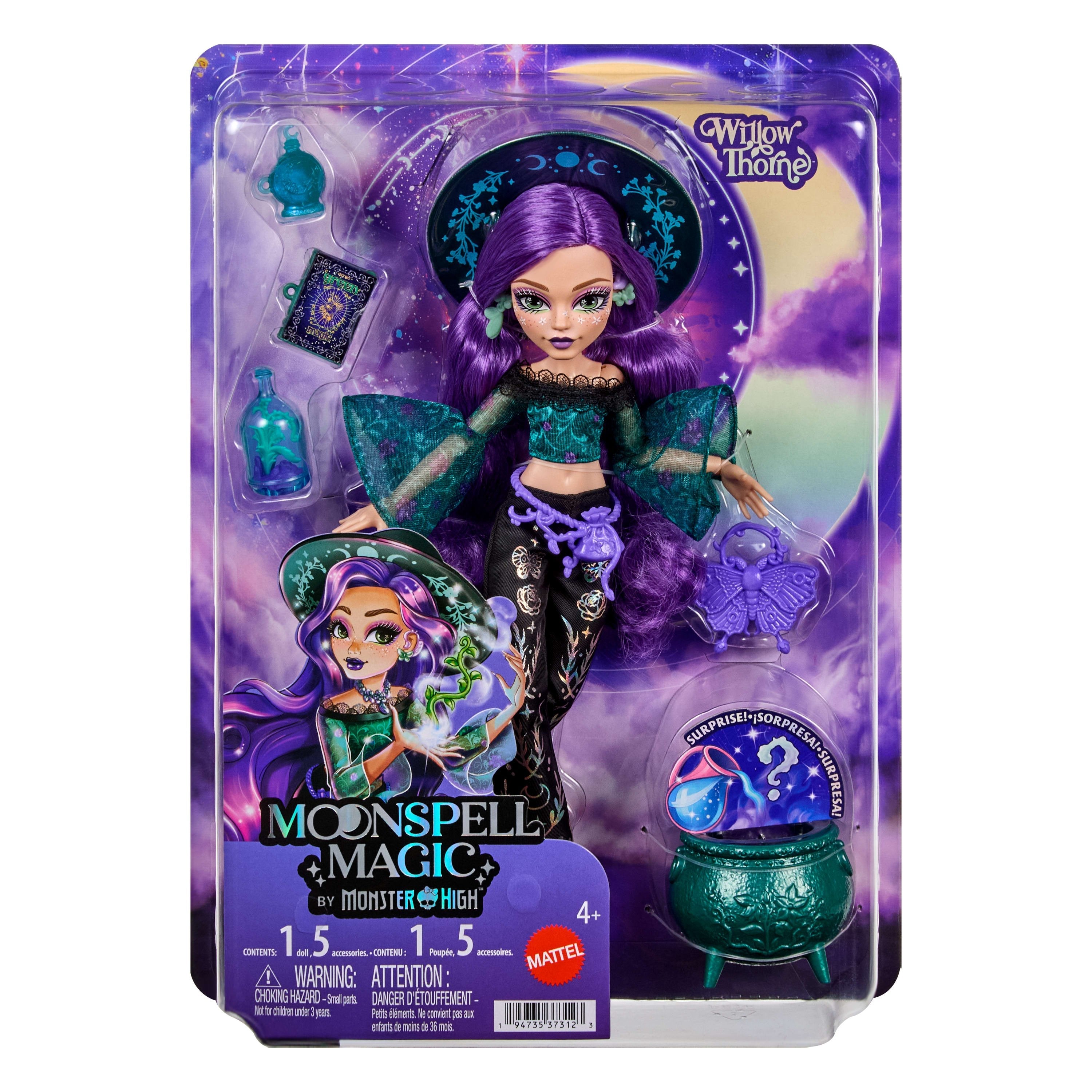 Muñeca Willow Nature Moonspell Magic Monster High