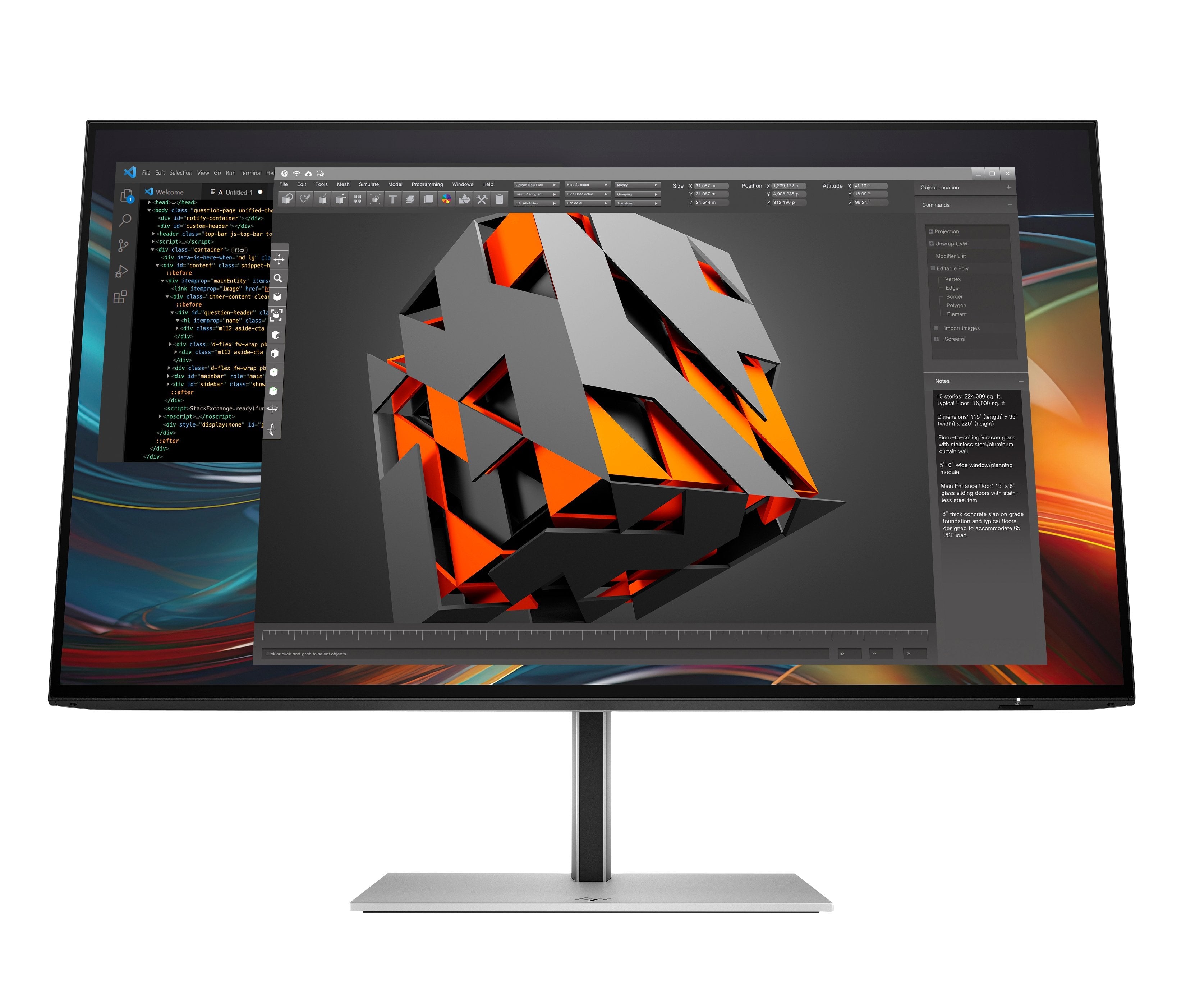 EAN 5715063475935 - HP Series 7 Pro 23.8 inch FHD Monitor - 724pf pantalla para PC 60,5 cm (23.8") 1920 x 1080 Pixeles Full H imagen 1