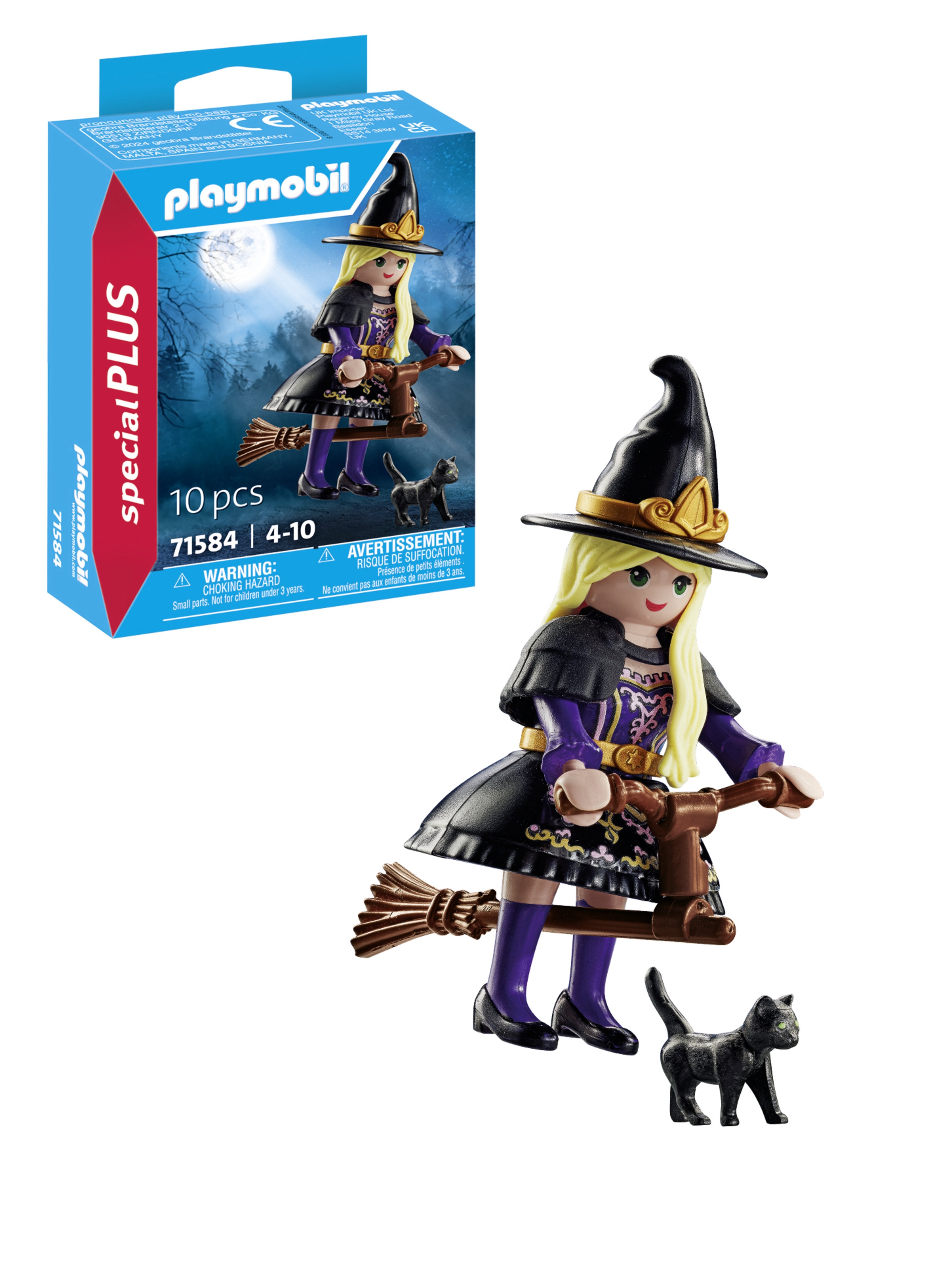 Playmobil Bruja Con Gato
