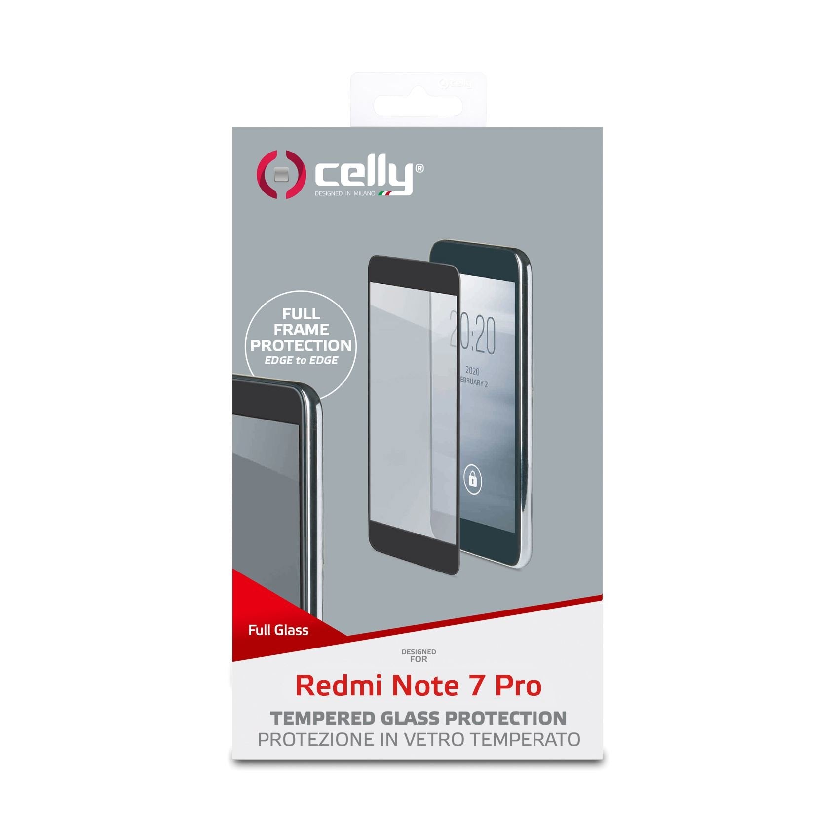 EAN 8021735751281 - Celly FULLGLASS843BK protector de pantalla o trasero para teléfono móvil Xiaomi 1 pieza(s) imagen 1